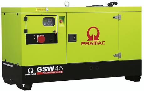 картинка Дизельный генератор Pramac GSW45P, 400V, в кожухе от компании Нова Механика